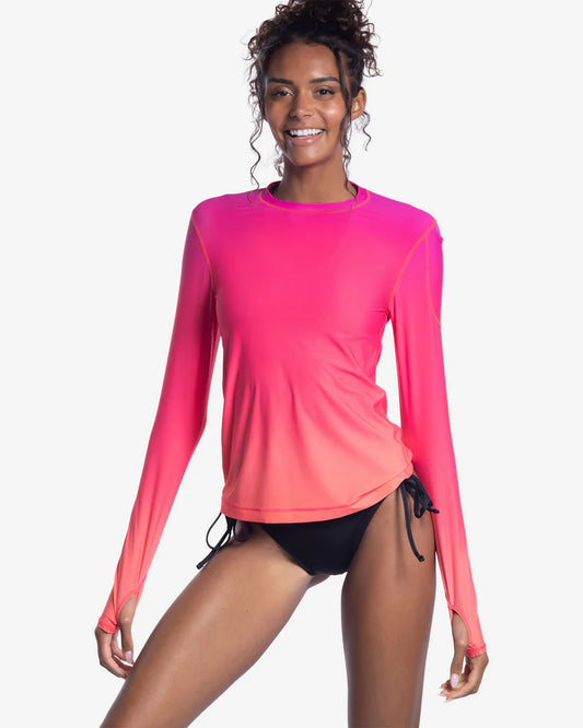 BloqUV x Jantzen 24/7 Long Sleeve Flowers of the Sun