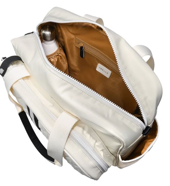 Trelle & Co Quaintrelle Tennis Tote Snow White