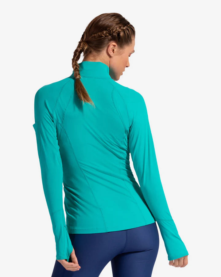 BloqUV WOMEN'S MOCK ZIP TOP (3001)
