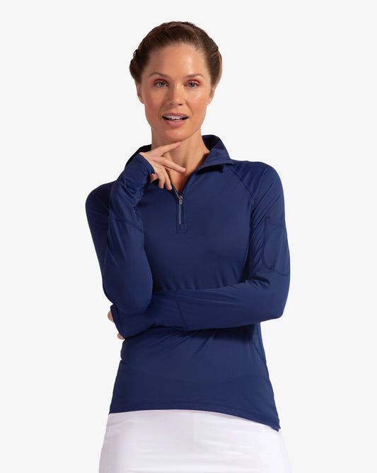 BloqUV Mock Zip Top (3001)