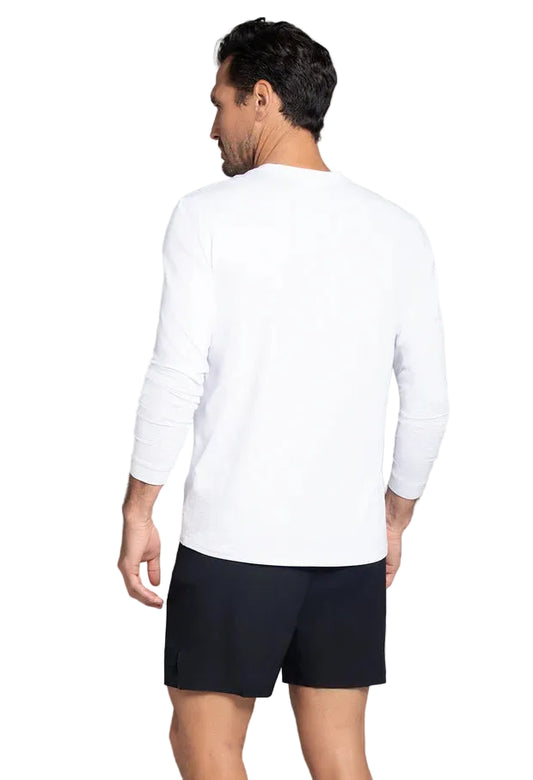 Men's IBKUL Landon Long Sleeve Crew - style #93199