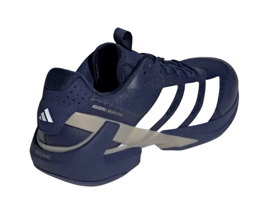 adidas Adizero Ubersonic 5 Dark Blue Future White Tennis Shoe