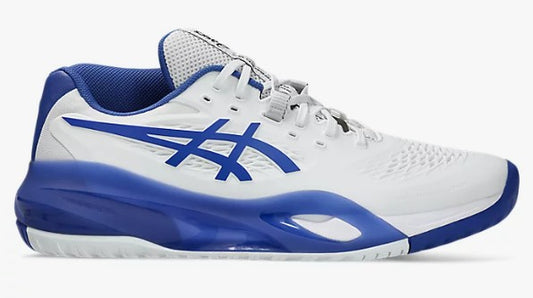 Asics Men's Resolution X White/Dark Cobalt