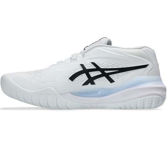 Asics Men's Resolution X Wide White/Black Tennis Shoe