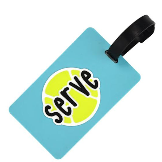 Racquet Inc. Tennis Bag Tag Serv