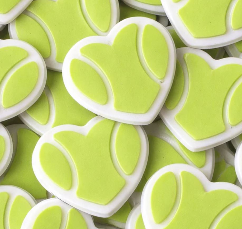 Fuzy Love Heart Dampener