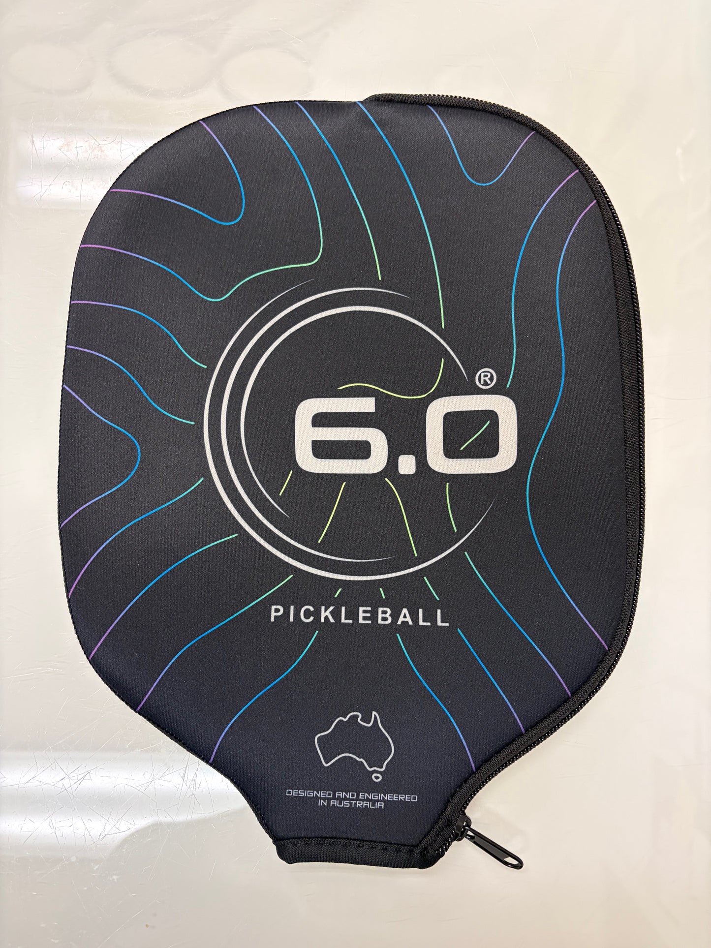 Six Zero Black Opal Premium Neoprene Pickleball Paddle Cover