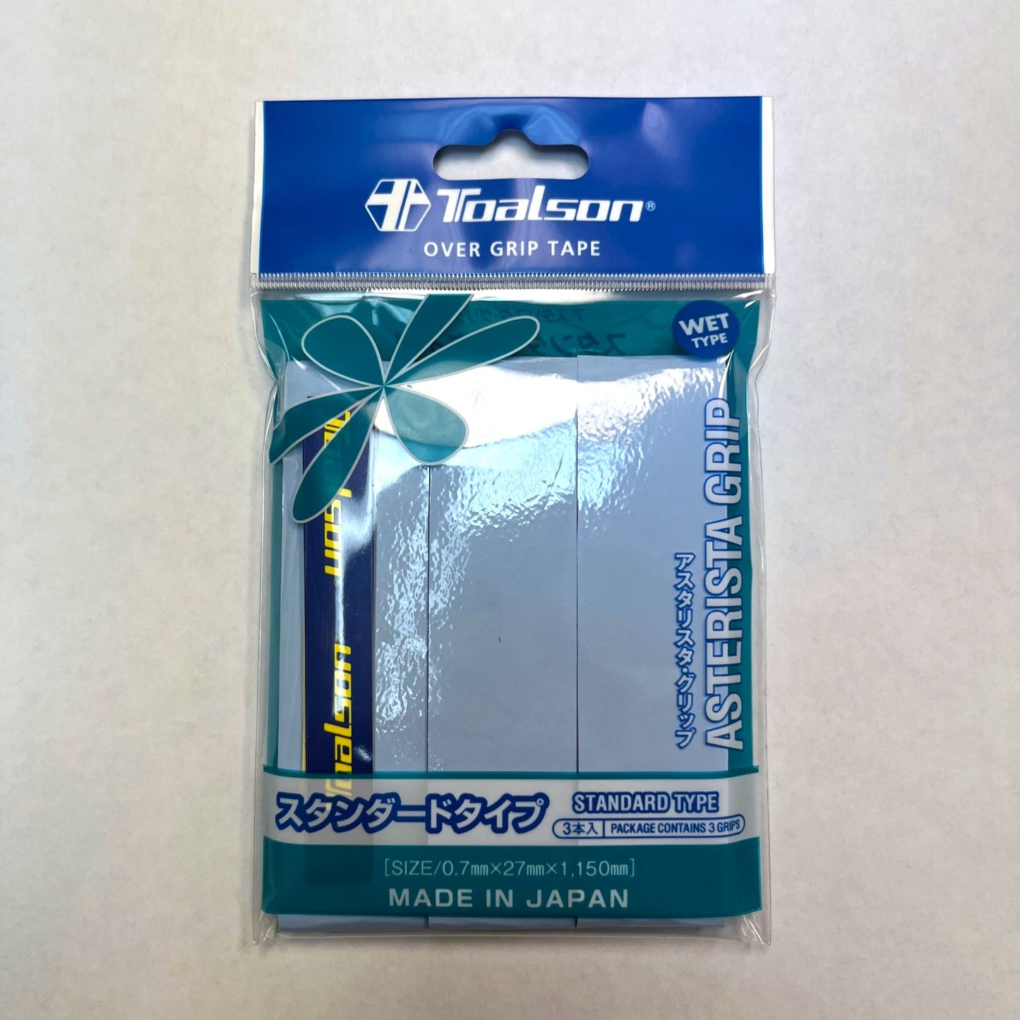 Toalson Asterista Wet Overgrip Tape (3 pack)