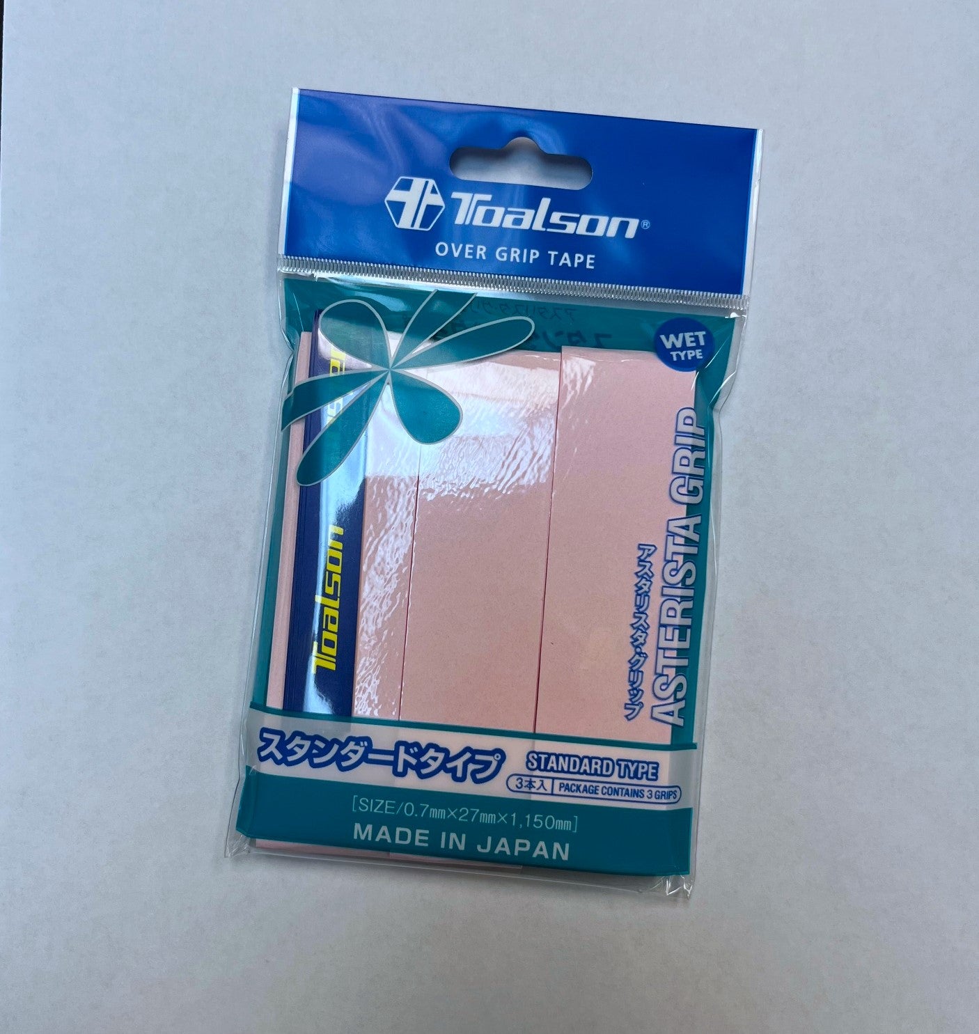 Toalson Asterista Wet Overgrip Tape (3 pack)