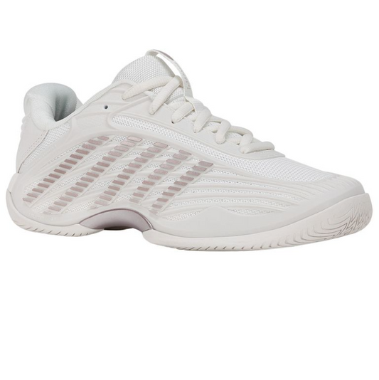 K-Swiss Women's Hypercourt Express 3 Blanc de Blanc/Rose Gold