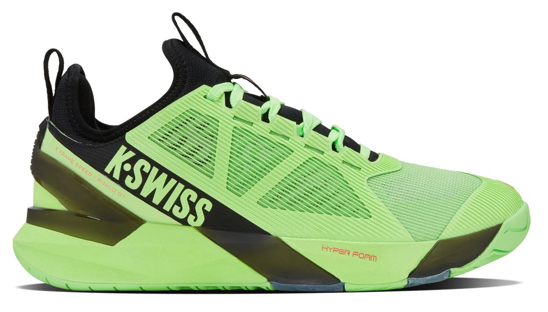 K-Swiss K-Frame Speed Rublo Soft Neon Green/Black/Neon Lava