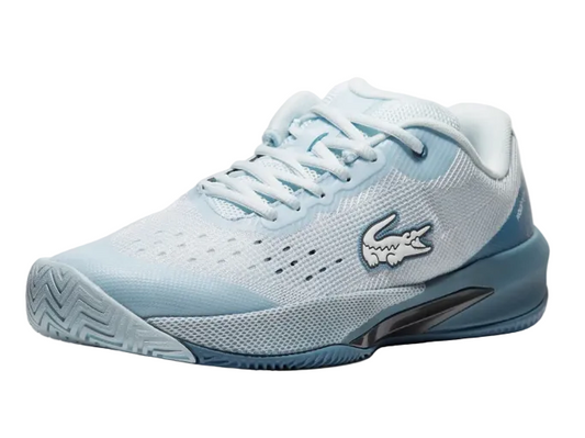 Lacoste Men's AG-LT EVO Tennis Shoe Light Blue/Blue
