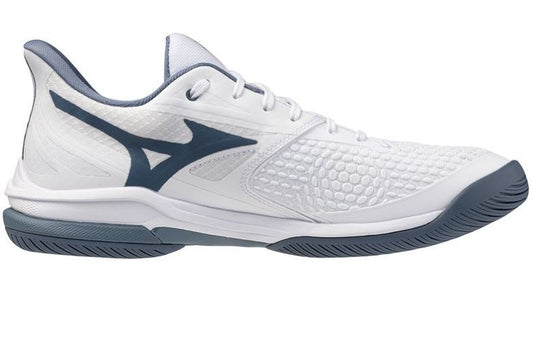 Mizuno Men's Wave Exceed Tour 7 AC White/China Blue