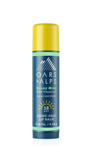 Oars + Alps Shine-Free Lip Balm - Sunny Mint