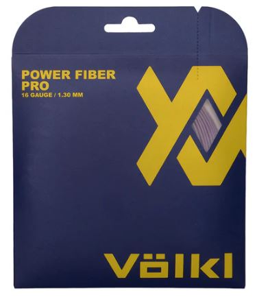 Volkl Power Fiber Pro 16g Lavender Tennis String