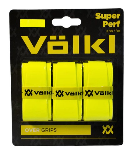 Volkl Super Perf Neon Yellow 3 Pack Overgrip