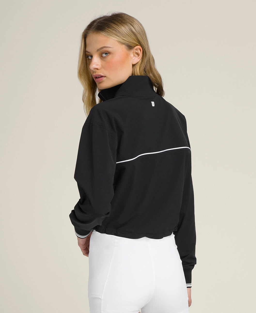 Wilson Davenport Woven Pop Over Black