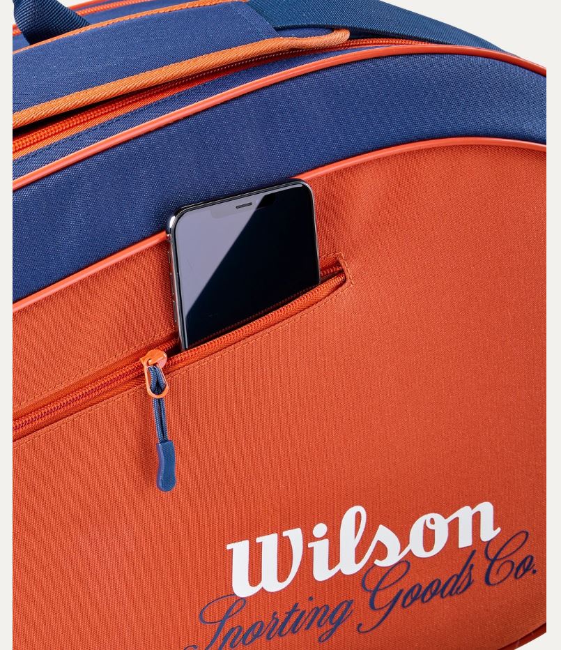 Wilson Roland Garros 2026 Team 6 Pack Clay Tennis Racquet Bag