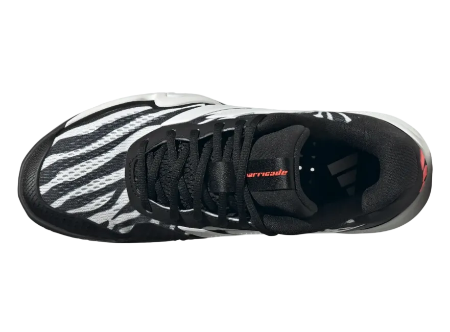 adidas Men's Barricade 14 Tennis Shoe Black/Solar Turbo