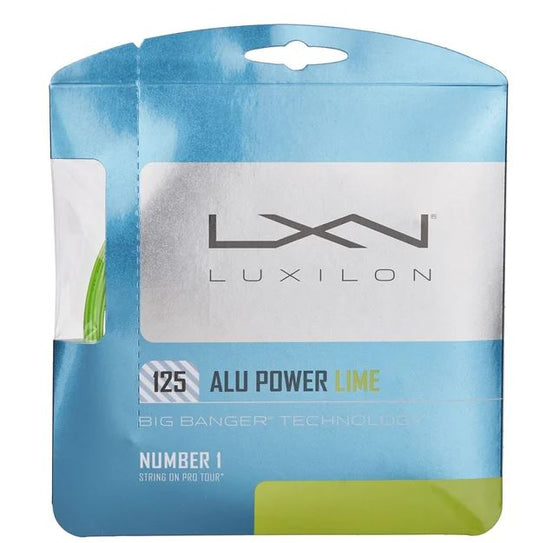Luxilon ALU Power 16l/1.25g Lime