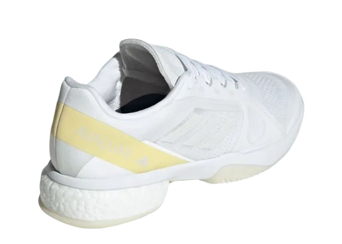 Adidas Women's Avaluxe White/Orane Tint Tennis Shoe FINAL SALE