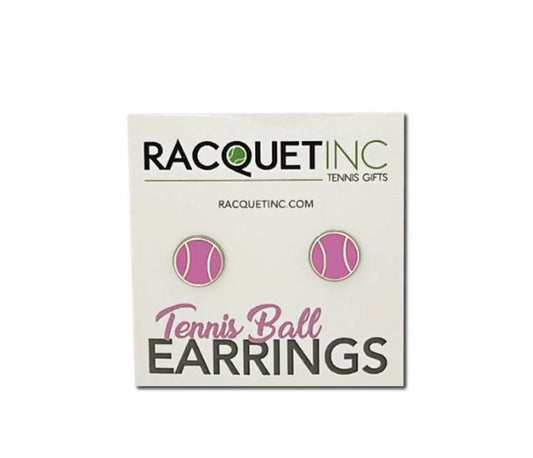 Racquet Inc. Tennisball Flat Earrings