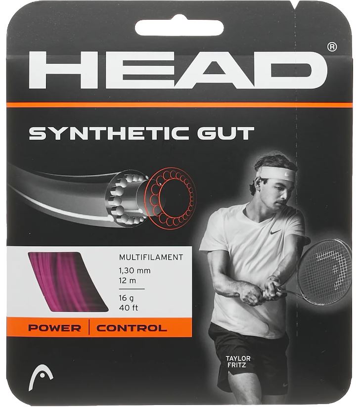Head Synthetic Gut 16g Pink Tennis String