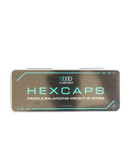 11SIX24 HexCaps paddle balancing weight system packaging
