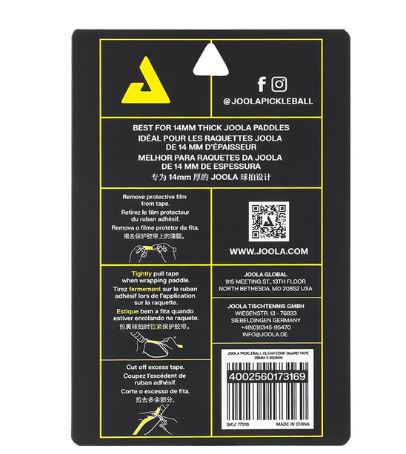 Joola Pickleball 28mm Clear Edge Guard Tape