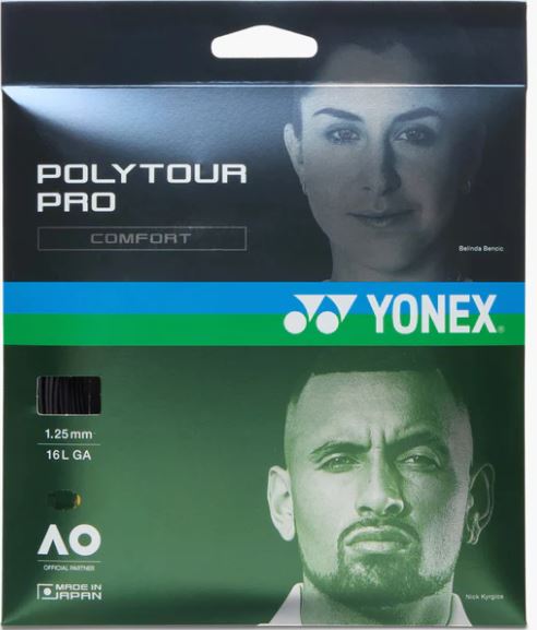Yonex PolyTour Pro 1.25 (16L) Graphite Tennis String