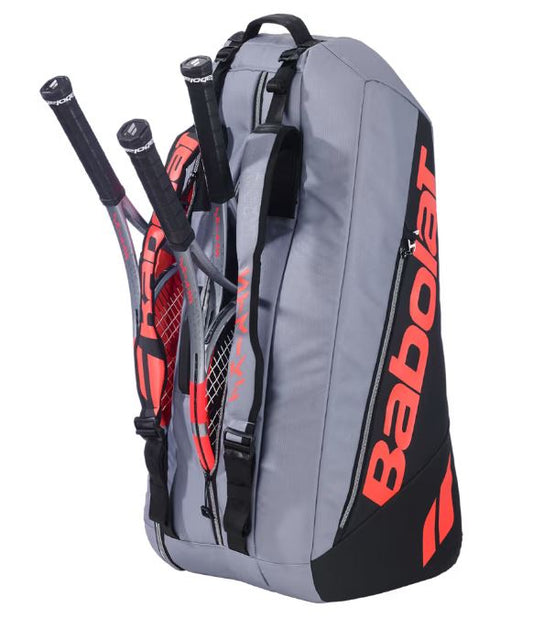 Babolat Pure Strike 6 Pack Bag Carbon Grey
