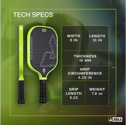 JOOLA Scorpeus Double Vision 16mm