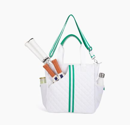 Trelle Belle Tote White/Green