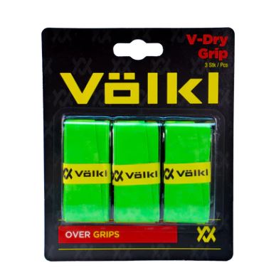 Volkl V-Dry 3 Pack Green Overgrip