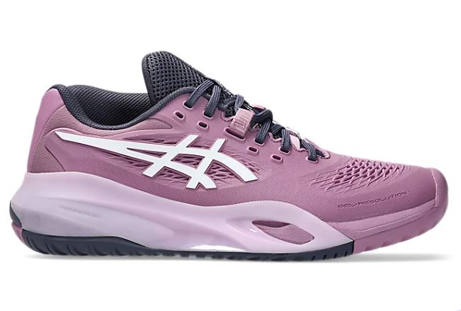 Asics Resolution X Wide (D) Ube/White
