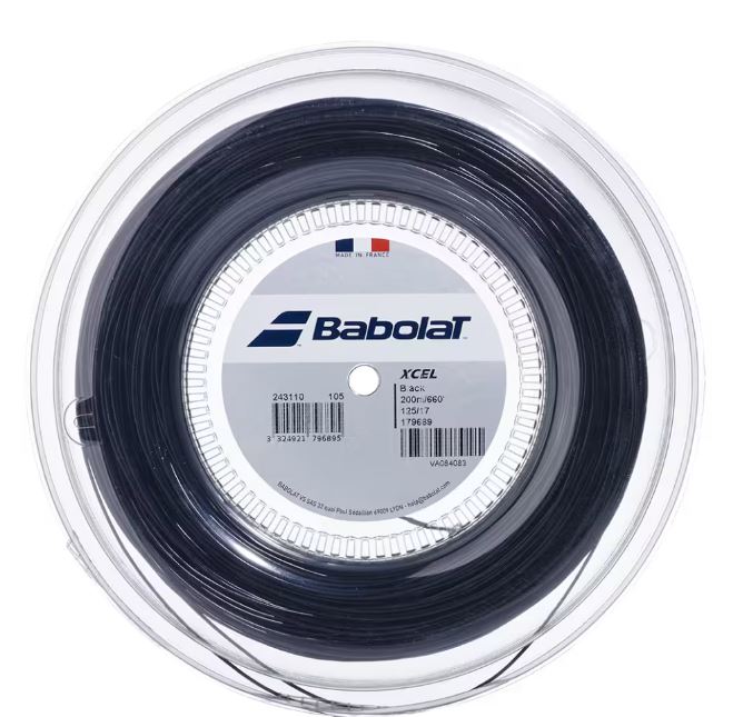 Babolat Xcel 16g Black Tennis String