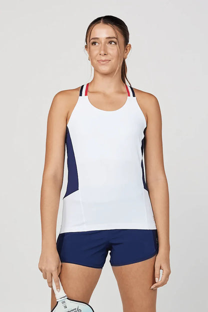 Sofibella Women's Racerback - Wild Flowers 2260