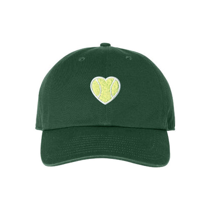 Fuzy Love Classic Baseball Hat with Chenille Heart