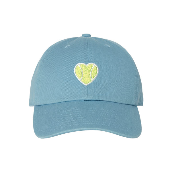 Fuzy Love Classic Baseball Hat with Chenille Heart