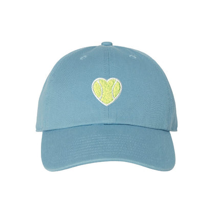 Fuzy Love Classic Baseball Hat with Chenille Heart