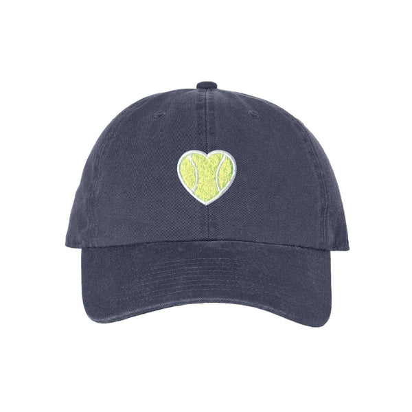 Fuzy Love Classic Baseball Hat with Chenille Heart