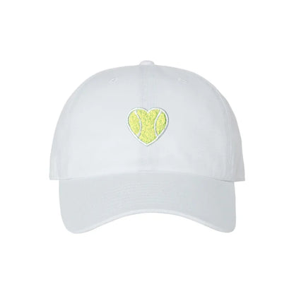 Fuzy Love Classic Baseball Hat with Chenille Heart