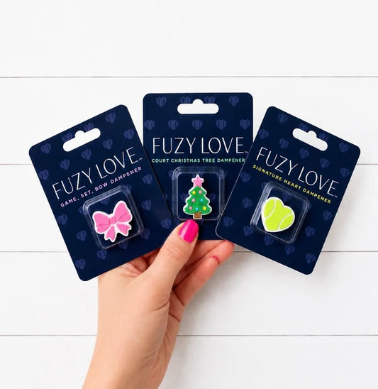 Fuzy Love Tennis Racket Dampeners
