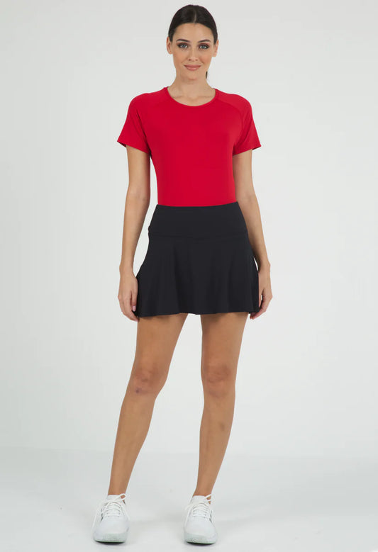 IBKUL Solid Swing Skort - 22000