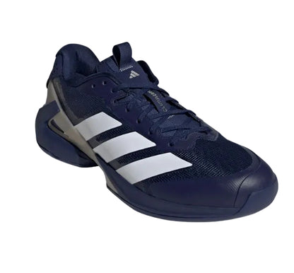 adidas Adizero Ubersonic 5 Dark Blue Future White Tennis Shoe