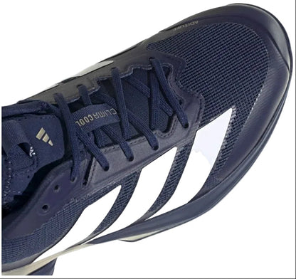 adidas Adizero Ubersonic 5 Dark Blue Future White Tennis Shoe
