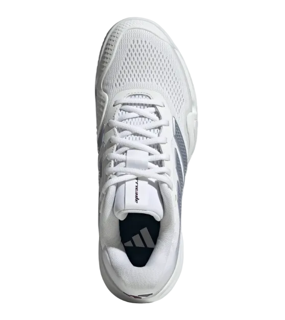 adidas Men's Barricade 14 Tennis Shoe White/Silver