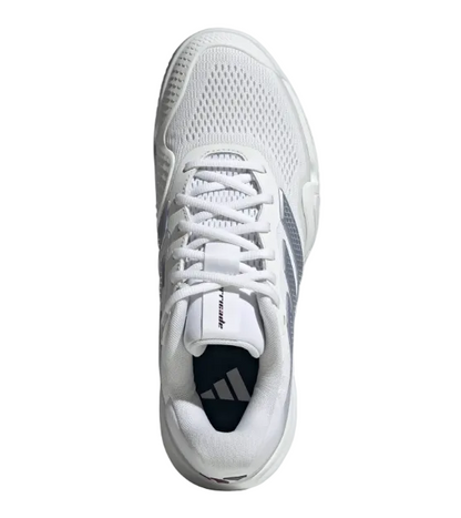 adidas Men's Barricade 14 Tennis Shoe White/Silver