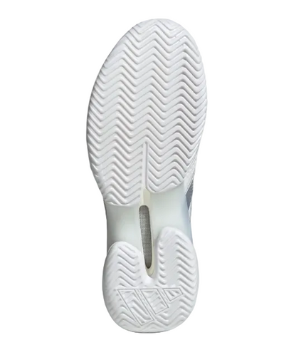 adidas Men's Barricade 14 Tennis Shoe White/Silver