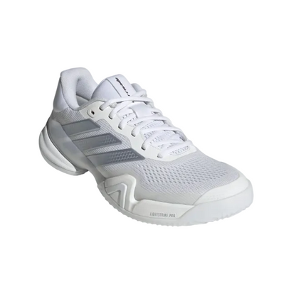adidas Men's Barricade 14 Tennis Shoe White/Silver